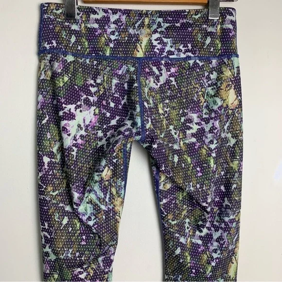 Lululemon Athletica Wunder Under Iris Full Length Leggings Women's Size 8 - Picture 5 of 9